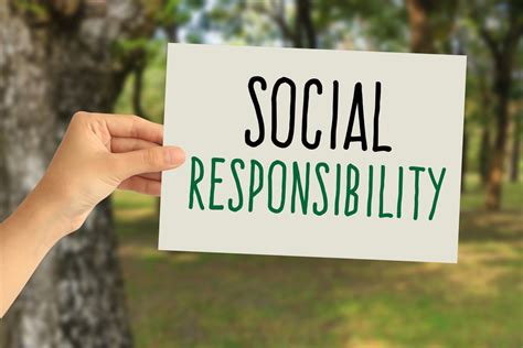 Importance of Social Responsibility